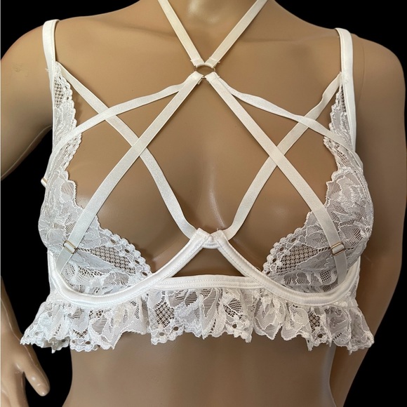 Hunkemöller Women’s Natural Libertine Longline Underwire Bra - Picture 5 of 7